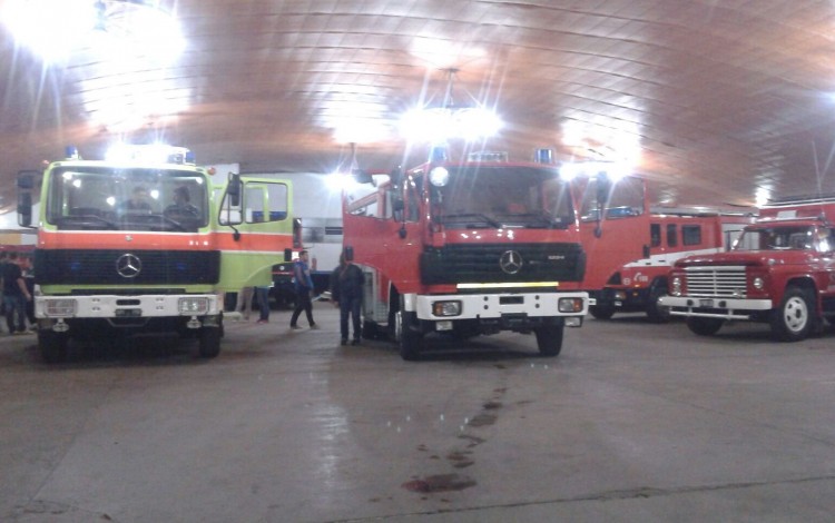 Bomberos de Alberti recibió dos nuevas unidades desde Holanda