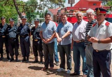 Se puso en marcha el Destacamento de Bomberos de Mar del Tuyú