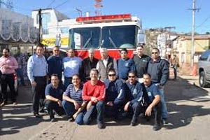 Entrega Alcalde nueva unidad motriz al cuerpo de Bomberos “Gustavo L. Manríquez”