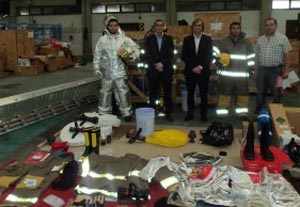 Nuevo equipamiento de última generación para los bomberos aeroportuarios