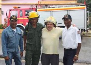 Camión de bomberos para la República Dominicana