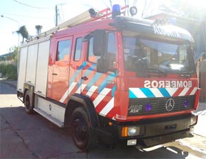 Bomberos de Alcorta, tienen nuevo autobomba