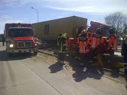 Tres Voluntarios de Hualpén lesionados durante rescate vehicular