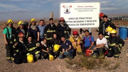 Bomberos Cutral Co compartieron capacitación con sus pares de Temuco