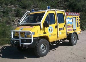 Bomberos Voluntarios de Valle Fértil sumó una 4×4 para rescates e incendios forestales