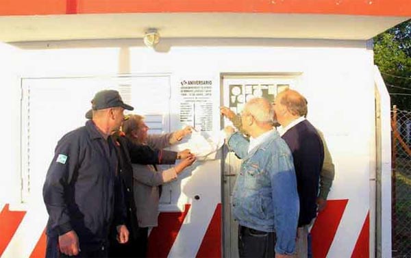 Bomberos Bernardo Larroudé celebraron su 15º aniversario