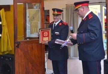 El destacamento de Bomberos de Mar Azul cumplió 5 años y tiene nuevo jefe