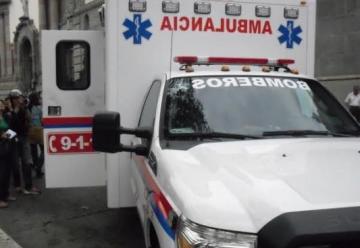 Manifestantes atacaron ambulancia de los bomberos de Mérida