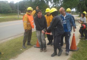 Mateando Con Los Bomberos Voluntarios