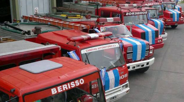 Bomberos voluntarios de Berisso 90 años de valor, entrega y coraje
