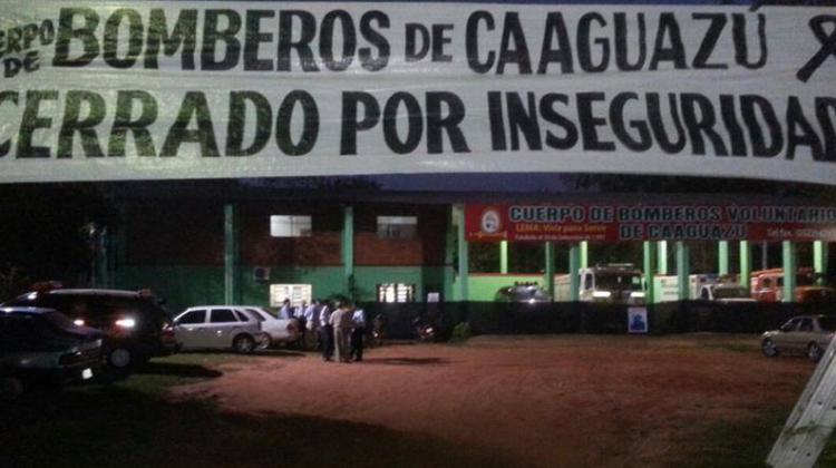 Cierran cuartel de bomberos por inseguridad