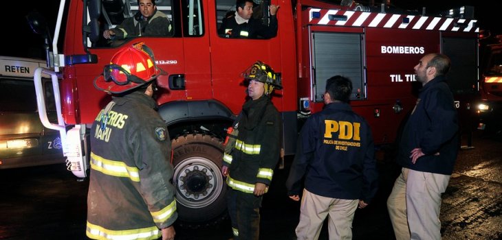 Denuncian “saqueo” a un carro de Bomberos en Valparaíso