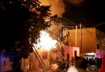 Voraz incendio se registra en una quinta de Barranco