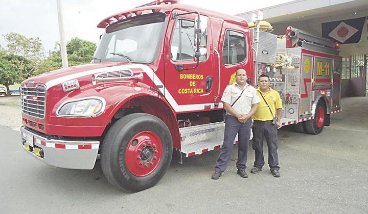 Nueva unidad para Bomberos de Palmar Norte