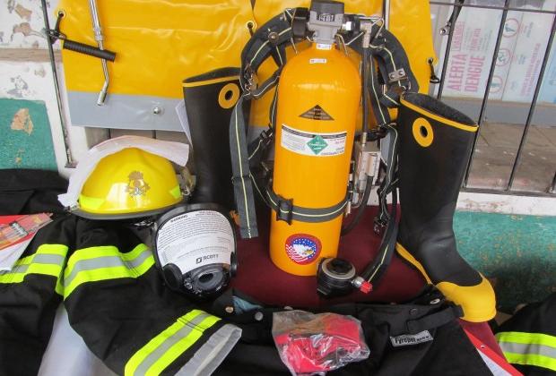 Bomberos de Joaquín V. González con nuevo equipamiento