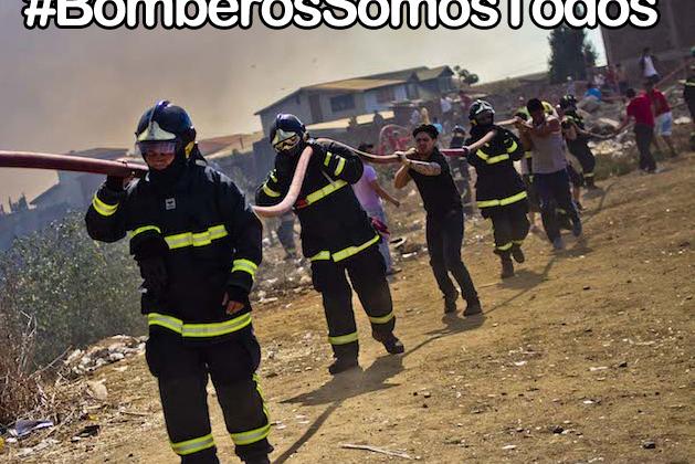 Sumate al #BomberosSomosTodos