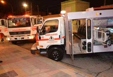 Nuevas unidades, en el festejo de Bomberos Voluntarios de San Francisco