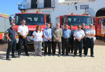 Bomberos renueva su flota con la adquisición de cuatro nuevos vehículos