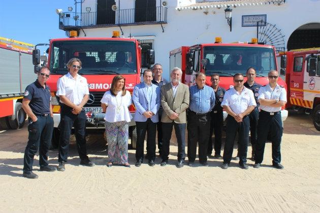 Bomberos renueva su flota con la adquisición de cuatro nuevos vehículos