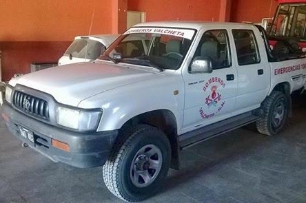 Nuevo vehículo para los Bomberos Voluntarios.