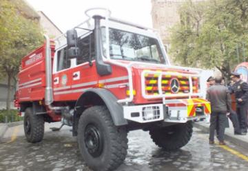 Bomberos de Cuenca tienen nueva unidad forestal