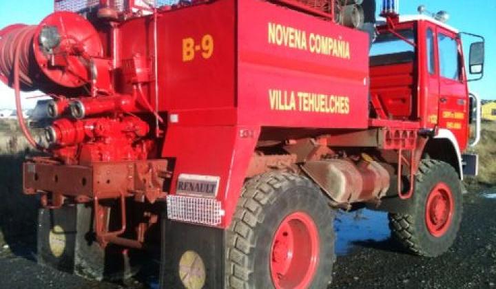 Nueva unidad forestal para bomberos de Laguna Blanca