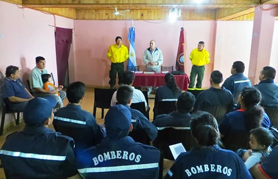 Inauguraron el cuartel de Bomberos Voluntarios de Salvador Mazza