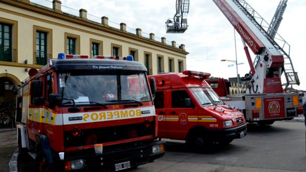 Bomberos de Buenos Aires realizo muestra provincial en Luján