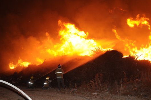 Los bomberos usarán «drones» en las sierras