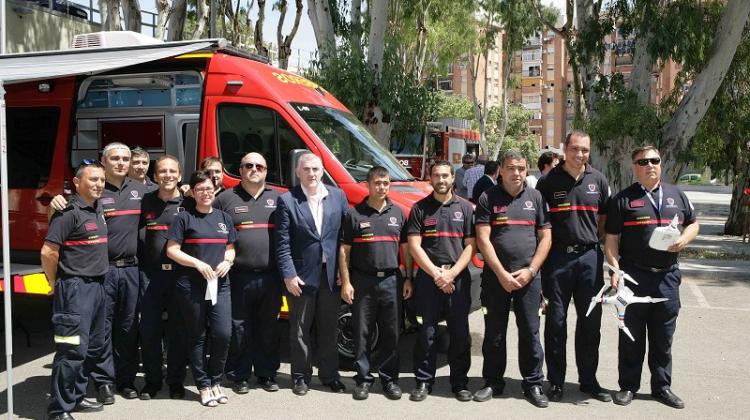 El Consorcio Provincial de Bomberos de Málaga estrena unidad de mando