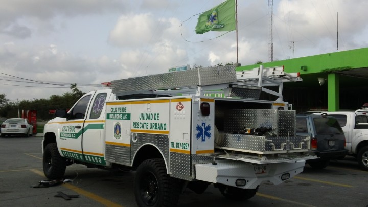 Llego la unidad nueva de rescate para la Cruz Verde