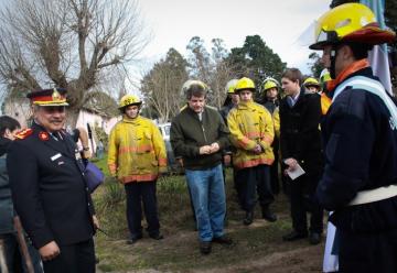 Nuevo destacamento de Bomberos Voluntarios en Sierra de los Padres