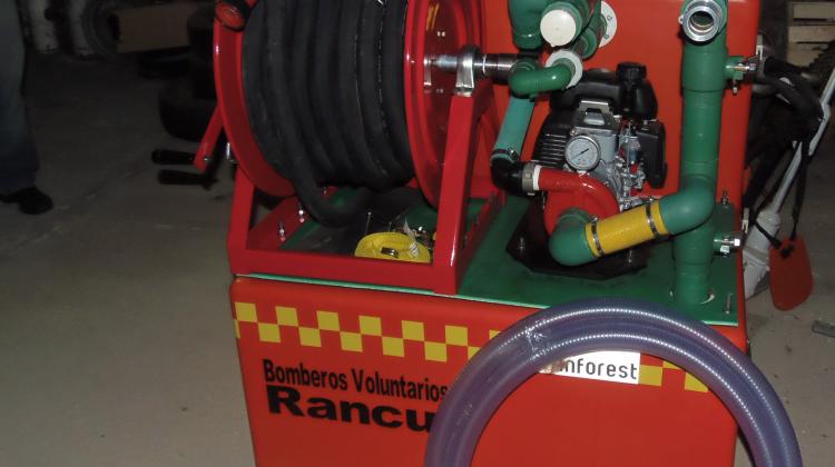 Bomberos de Rancul adquirió equipo para ataque rápido