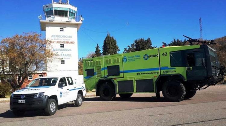 Nuevos vehículos para el aeropuerto de San Rafael