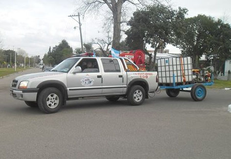 Bomberos Voluntarios de Santa Elena presentaron nueva unidad móvil