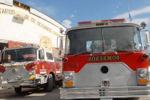 Bomberos Voluntarios de la Capital incorporaron dos nuevas autobombas