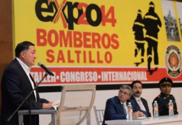 Inaugura alcalde Congreso Internacional de Bomberos