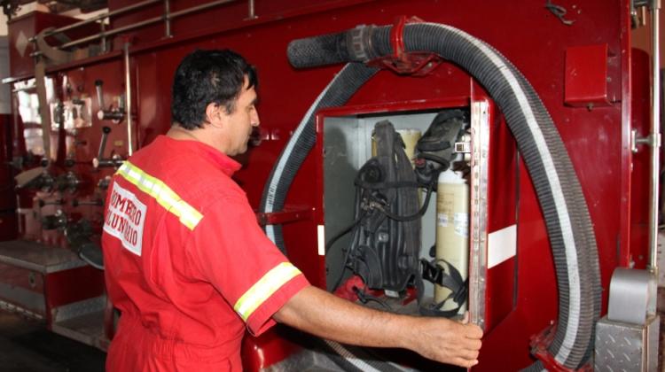 Roban herramientas a los bomberos