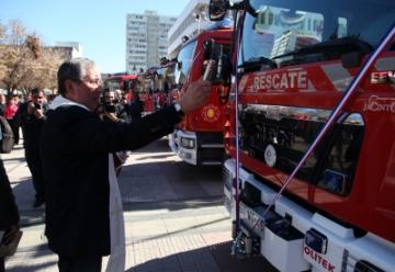 Bomberos recibió 7 nuevas unidades de rescate