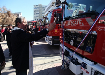Bomberos recibió 7 nuevas unidades de rescate
