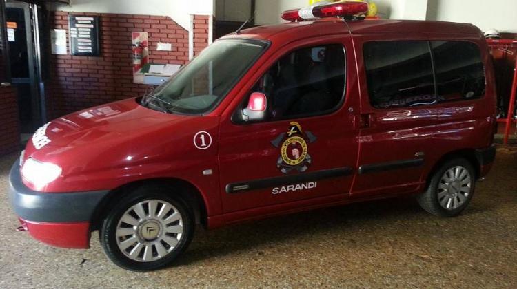 Bomberos Voluntarios de Sarandi adquirió una camioneta O Km