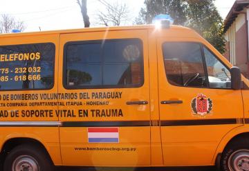 Nueva ambulancia para los Bomberos Voluntarios de Hohenau
