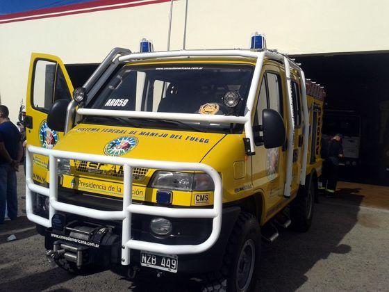 Entregaron nueva autobomba para Bomberos de Choele Choel