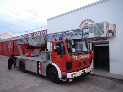 Bomberos Voluntarios de Goya recibió dos nuevas unidades