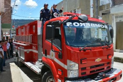 Nueva máquina de bomberos para La Plata