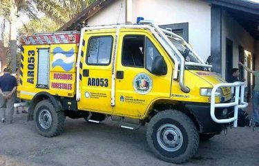 La primera autobomba forestal para la provincia llegó a Tostado