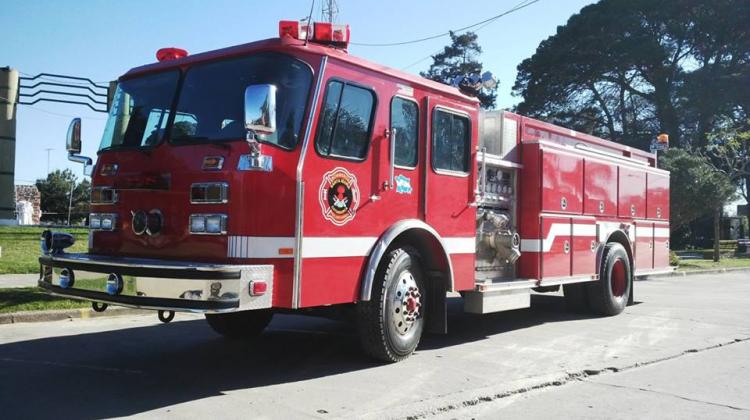 Nueva unidad para el Cuerpo de Bomberos de Santa María
