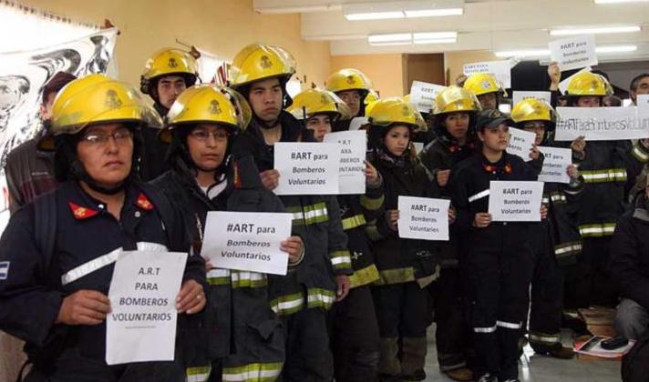 Respaldo para el pedido de ART de Bomberos Voluntarios