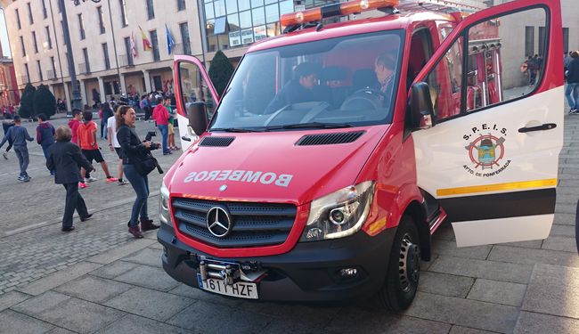Ponferrada invierte 135.000 euros en un nuevo vehículo para los bomberos