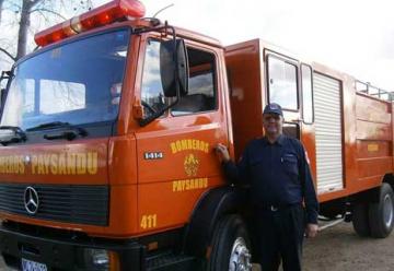 Destacamento de Bomberos de Paysandú cuenta con nuevo camión